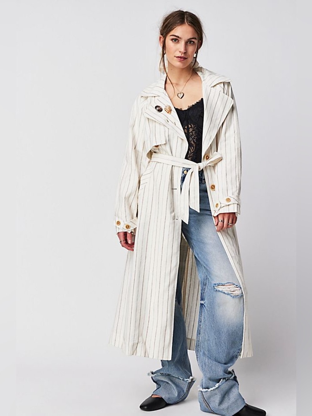 We The Free Malia Mac Coat Size M